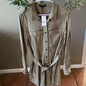 Sanctuary Snapfront Shirtdress